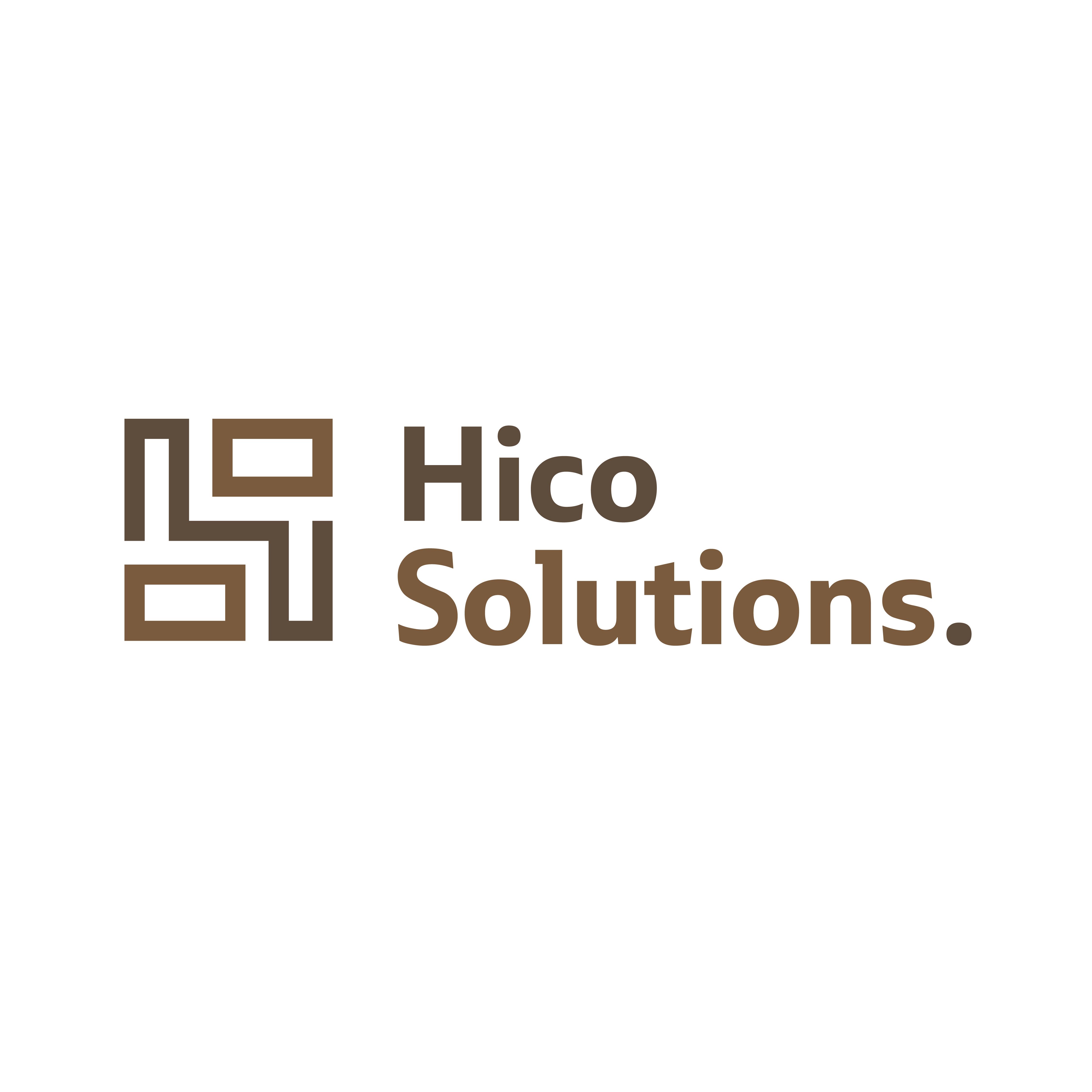 Le monogramme HICO actuel, dans sa charte graphique complète.