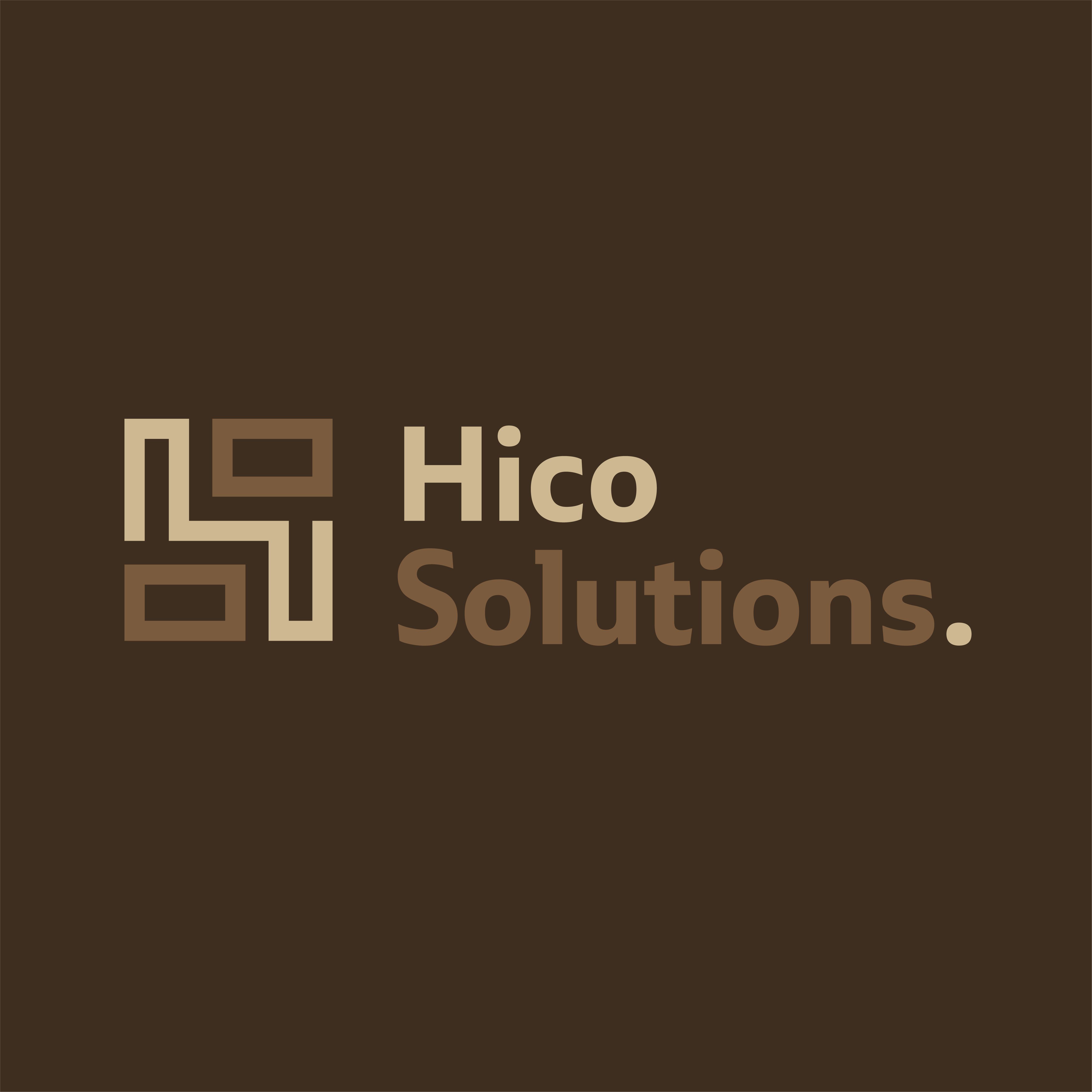 Le logotype complet, déclinaison horizontale, version sombre.