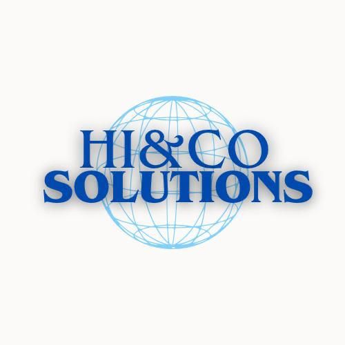Le logo « HI&CO Solutions », décembre 2023, avant l'intervention.